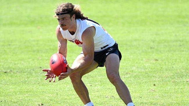 Harry DeMattia was Collingwood’s first pick in the draft. Picture: Getty Images