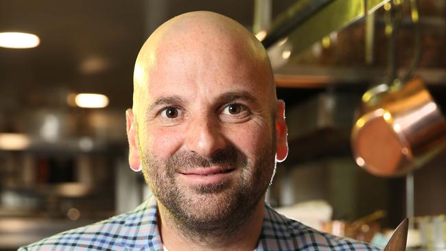 Celebrity chef George Calombaris. Picture: Richard Dobson