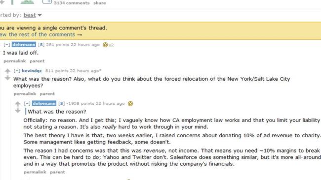 Fired Employee Slams Reddit on Reddit, Gets a Brutal Response From CEO