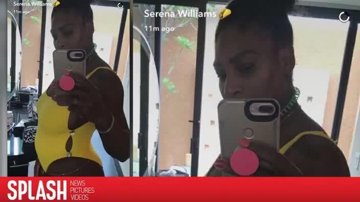 Serena Williams announces her pregnancy on Snapchat