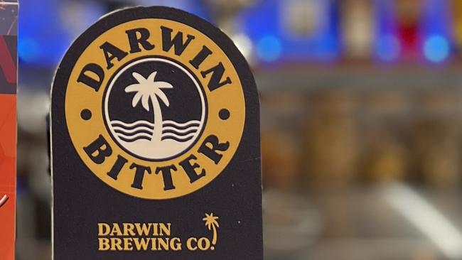 Darwin Brewing Co on tap in the Top End. Picture: Kate Dinning