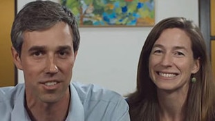 Beto O'Rourke's homespun video announcement. Picture: YouTube.