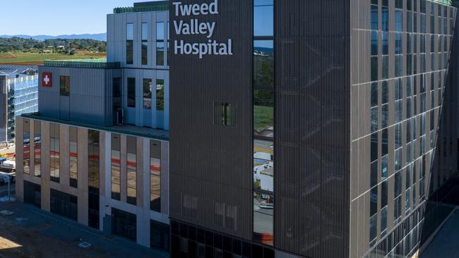 The new Tweed Valley Hospital is set to open in early 2024. Picture: Contributed