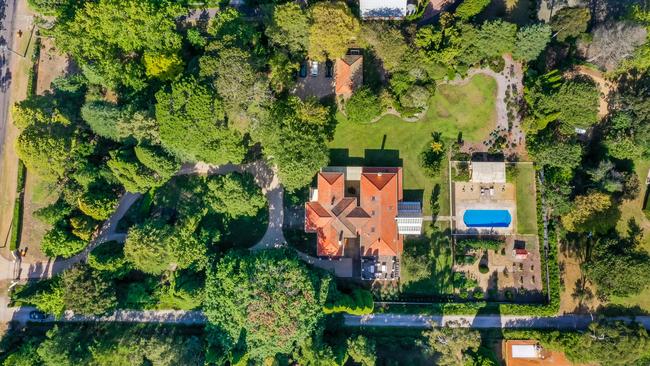 An aerial view of the property. Picture: Supplied