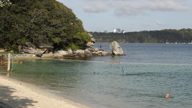 Shark Beach at Nielsen Park, Vaucluse. Picture: John Grainger.