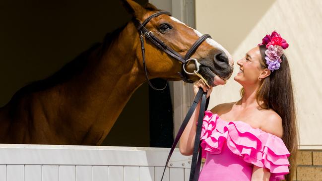 Taylah Mackinnon at Sunshine Coast Turf Club. Picture: GaziPhoto