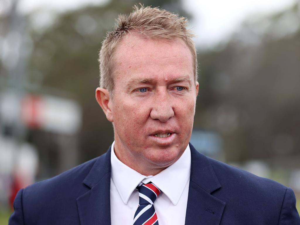 Roosters coach Trent Robinson. Picture: Liam Kidston