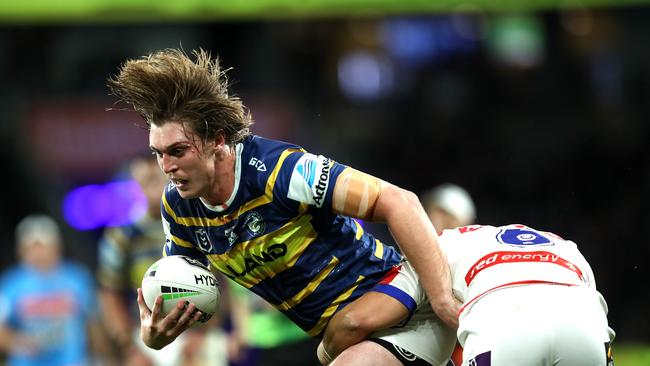 Parramatta's Shaun Lane has been punished for a Mad Monday incident. Picture: Phil Hillyard