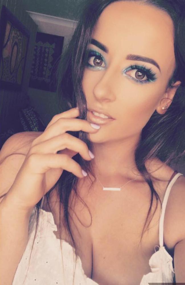 Ashleigh (pictured) shared images of her transformation to a popular Facebook Kmart group and was shocked by the positive feedback it had received. Picture: Supplied