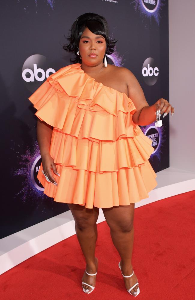 Lizzo at the AMAs last month. Picture: Matt Winkelmeyer/Getty Images for dcp