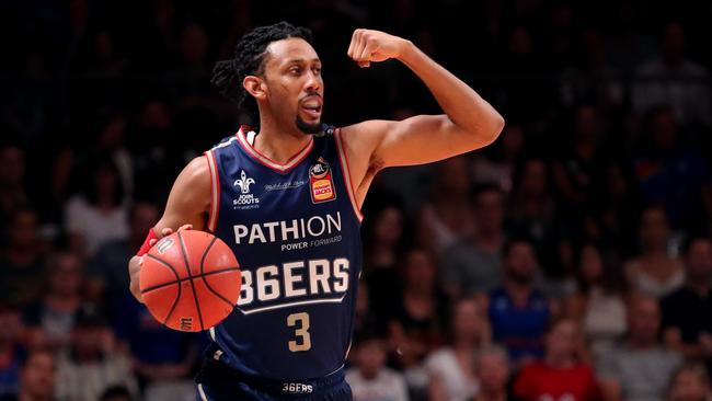 Josh Childress helped the 36ers to the grand final in his only season of 2017-18. Picture: Kelly Barnes (AAP).