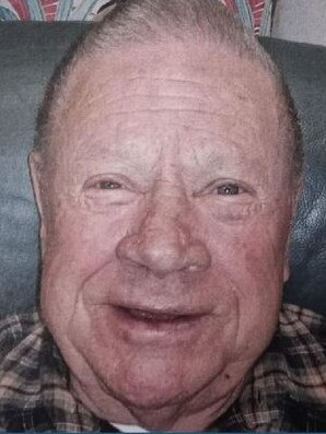 Jeffery Beaton, 83, was found alive eight days after he disappeared from an Eyre Peninsula aged care facility. Picture: SA Police