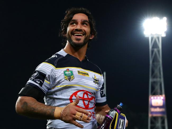 An injury and Origin-free Johnathan Thurston will dominate again in 2018. Picture: Getty Images