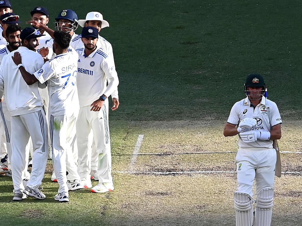 Marnus Labuschagne (R) will likely be given one final to turn around his form in Adelaide. Picture: Saeed Khan/AFP