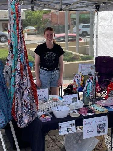 Southern suburbs teen Teagan McClure is the face behind Sassy Scrunchies. Pictures: Instagram