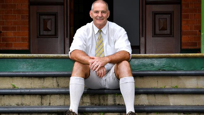 St Lutheran College teacher Chris Chapman is the school's longest serving teacher and will retire this year. Picture, John Gass