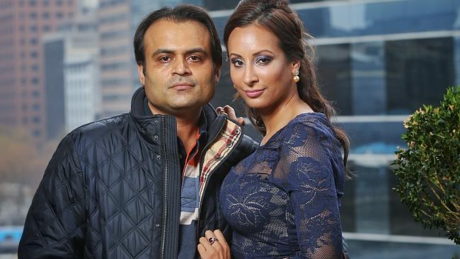 Pankaj and Radhika Oswal settle part of their legal dispute over fertiliser business. Picture: Hamish Blair