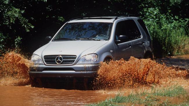 The 1998 Mercedes-Benz V8 ML Class.