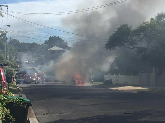 Police were called to the scene about 8.30am. Picture: Supplied to ABC