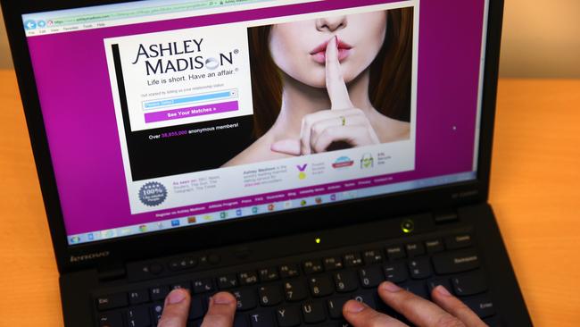 LONDON, ENGLAND - AUGUST 19: In this photo illustration, a man visits the Ashley Madison website on August 19, 2015 in London, England. Hackers who stole customer information from the cheating site AshleyMadison.com dumped 9.7 gigabytes of data to the dark web on Tuesday fulfilling a threat to release sensitive information including account details, log-ins and credit card details, if Avid Life Media, the owner of the website didn't take Ashley Madison.com offline permanently. (Photo illustration by Carl Court/Getty Images)