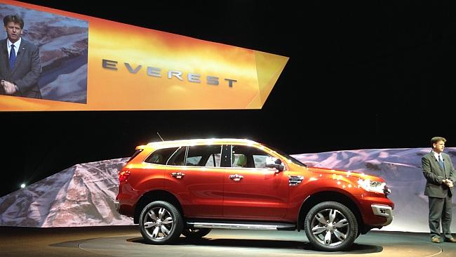 Supplied News Photo of Ford Everest launch live from Beijing now