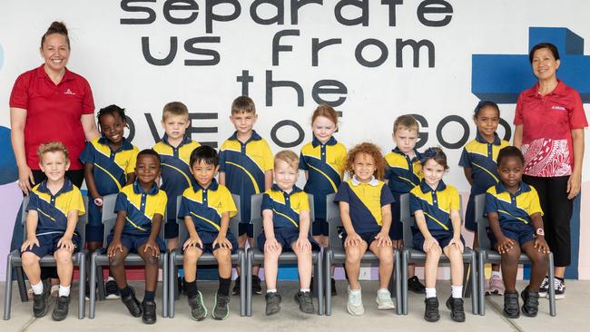 Carlisle Adventist College Prep Mrs Mataafa, Miss Rosie Back Row: Tariro, Oscar, Blair, Isla, Cooper, Tallullah Front Row: Levi, Nsansa, Nathaniel, Ashton, Remi, Charli, Tehillah Picture: Michaela Harlow