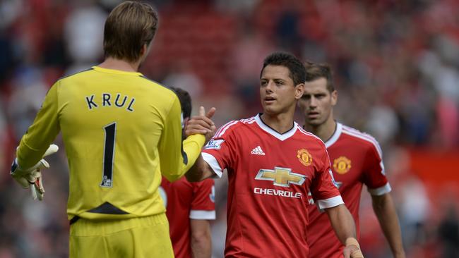 Newcastle goalkeeper Tim Krul made a number of important saves.