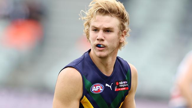 Will the Crows try and move up the draft order to get local star Jason Horne-Francis? Picture: Michael Klein