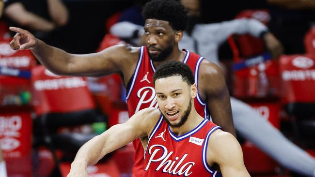 Could Simmons tank the season for Embiid? Photo by Tim Nwachukwu/Getty Images