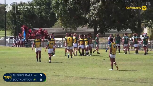 Replay: AU Superstars v Qld South Africa (U18 Boys) - Pacific Youth Rugby Festival Day 3