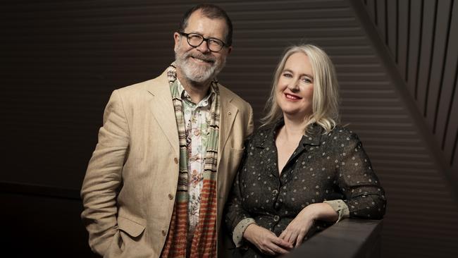 Adelaide Festival artistic directors Neil Armfield and Rachel Healy. Picture: Shane Reid
