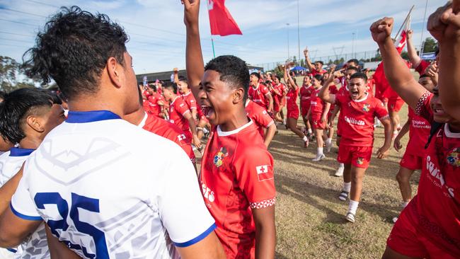 Before the U15s match. Pics: Julian Andrews