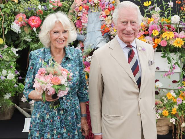 Prince Charles, with Camilla, is now King. Picture: Getty Images