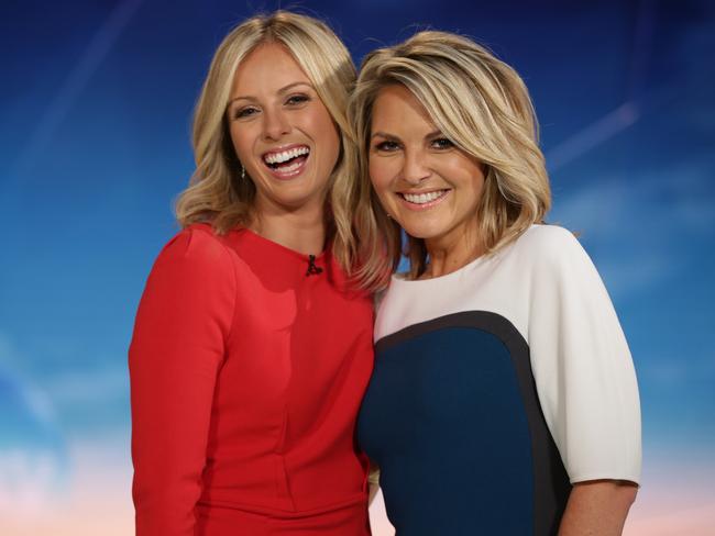 Georgie Gardner's last day at Nine’s Today with her replacement Sylvia Jeffreys.