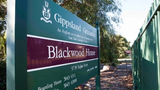 Woodleigh School sent new principal David Baker on ;eave after a scandal at Gippsland Grammar. Google Maps.