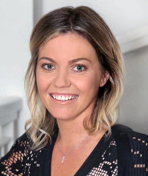 Co-founder of Shhh Silk, Olivia Carr, is also a mother of two. Picture: CONTRIBUTED