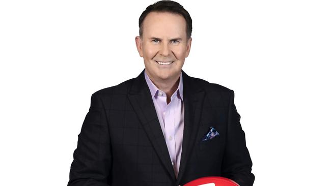 Sunday Footy Show host Tony Jones. Picture: Channel 9