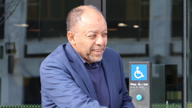 Former federal government lawyer Sherif Seid leaves the ACT Magistrates Court on Tuesday. Picture: Blake Foden