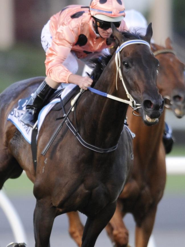 Black Caviar takes out the 2012 Australia Stakes.