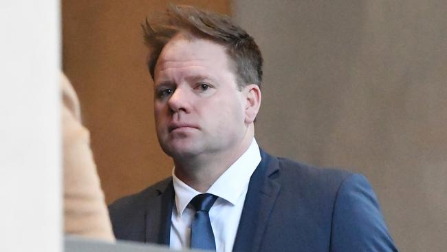 The AFL’s record is better than the NRL’s, but it’s not perfect. Nick Stevens is one of several former AFL players convicted of domestic violence. Picture: James Ross/AAP