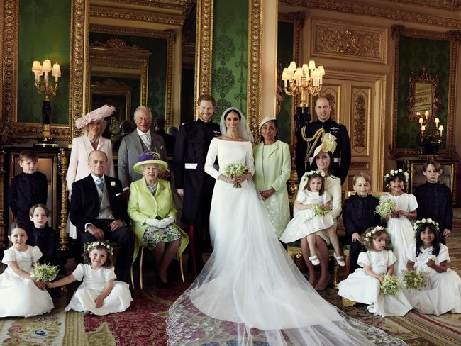 While official photos show Prince Charles and his grandchildren, there aren’t any images of them playing together. Picture: Alexi Lubomirski/The Duke and Duchess of Sussex via Getty Images