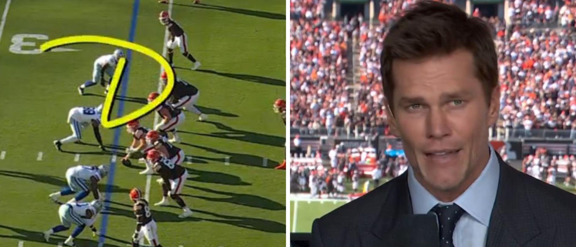 Tom Brady makes his commentary debut