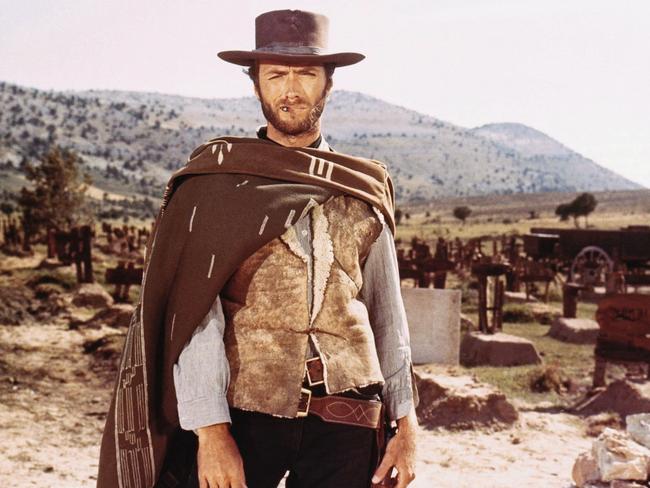 Clint Eastwood in <i>A Fistful of Dollars</i>.