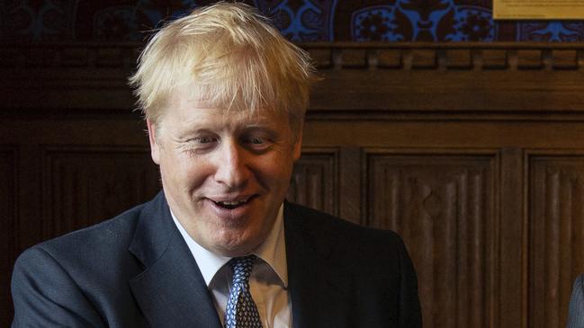 Boris Johnson says he will copy Australia’s points-based immigration system. Picture; AP.