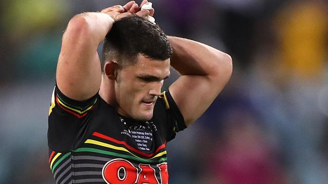 It was a tough night at the office for Nathan Cleary last Sunday.