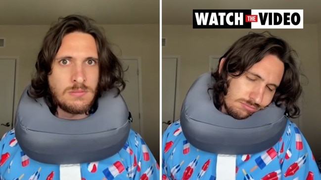 The correct way to wear a neck pillow - The Points Guy