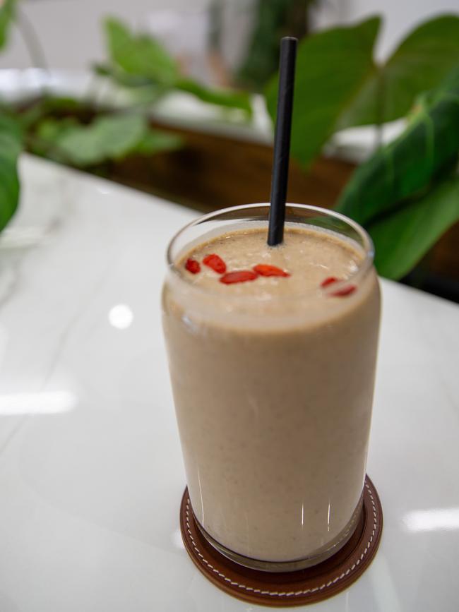 The Fibrelicious smoothie at Lobby. Picture: Linda Higginson