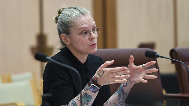 Disability Australia President Nicole Lee plead the case for clearer guidelines around funded sex work for people with disabilities. Picture: Martin Ollman/NCA NewsWire.