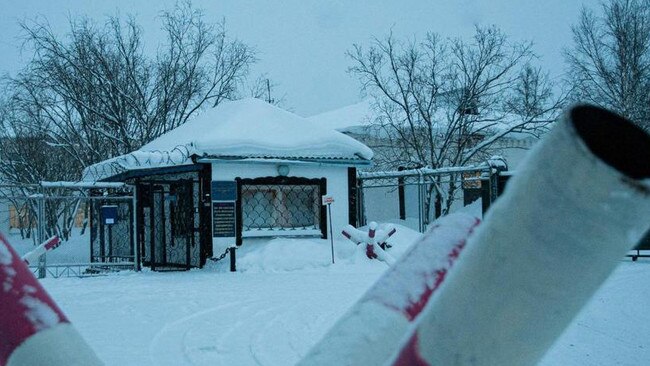 The bleak Polar Wolf prison where Alexei Navalny was pronounced dead. Picture: AFP