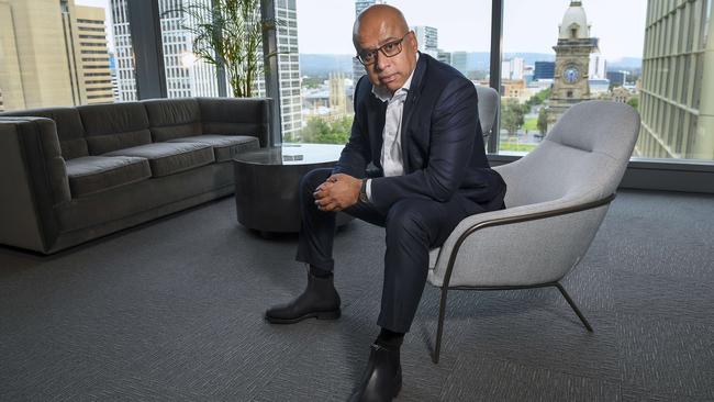 Sanjeev Gupta in his Adelaide office in October.